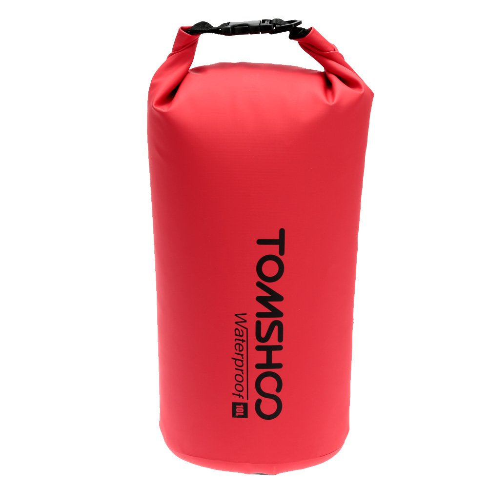TOMSHOO 10L / 20L Outdoor Water-Resistant Dry Bag Sack Storage Bag for Travelling Rafting Boating Kayaking Canoeing Camping Snowboarding