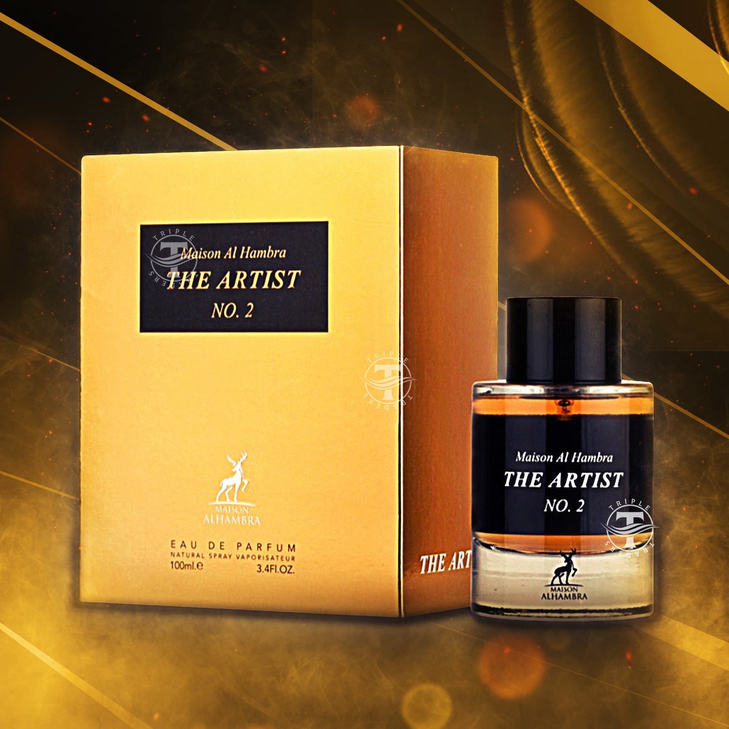 The Artist No. 2 Eau De Parfum Oriental Perfume By Maison Al Hambra / Lattafa 100ml 3.4 fl oz