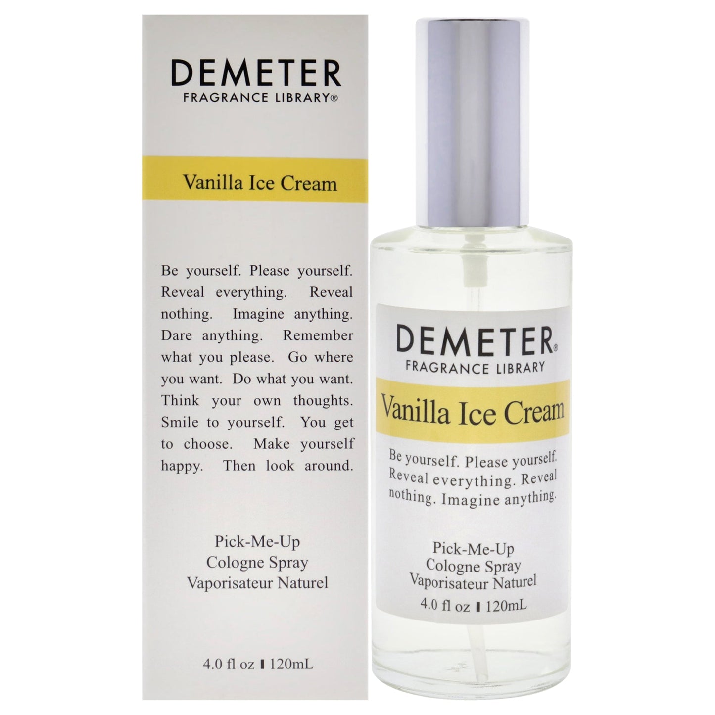 Vanilla Ice Cream by Demeter for Women 4 oz Cologne Spray
