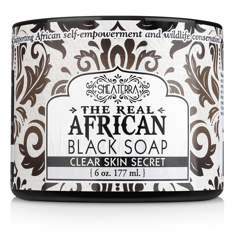 100% Authentic African Black Soap Paste