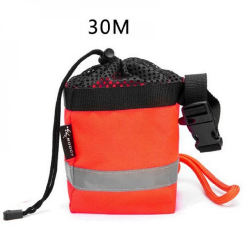 Water Rescue Throw Bag with 15M/30M Floating Life Line for Kayaking, Boating and Rafting, Safety Equipment
