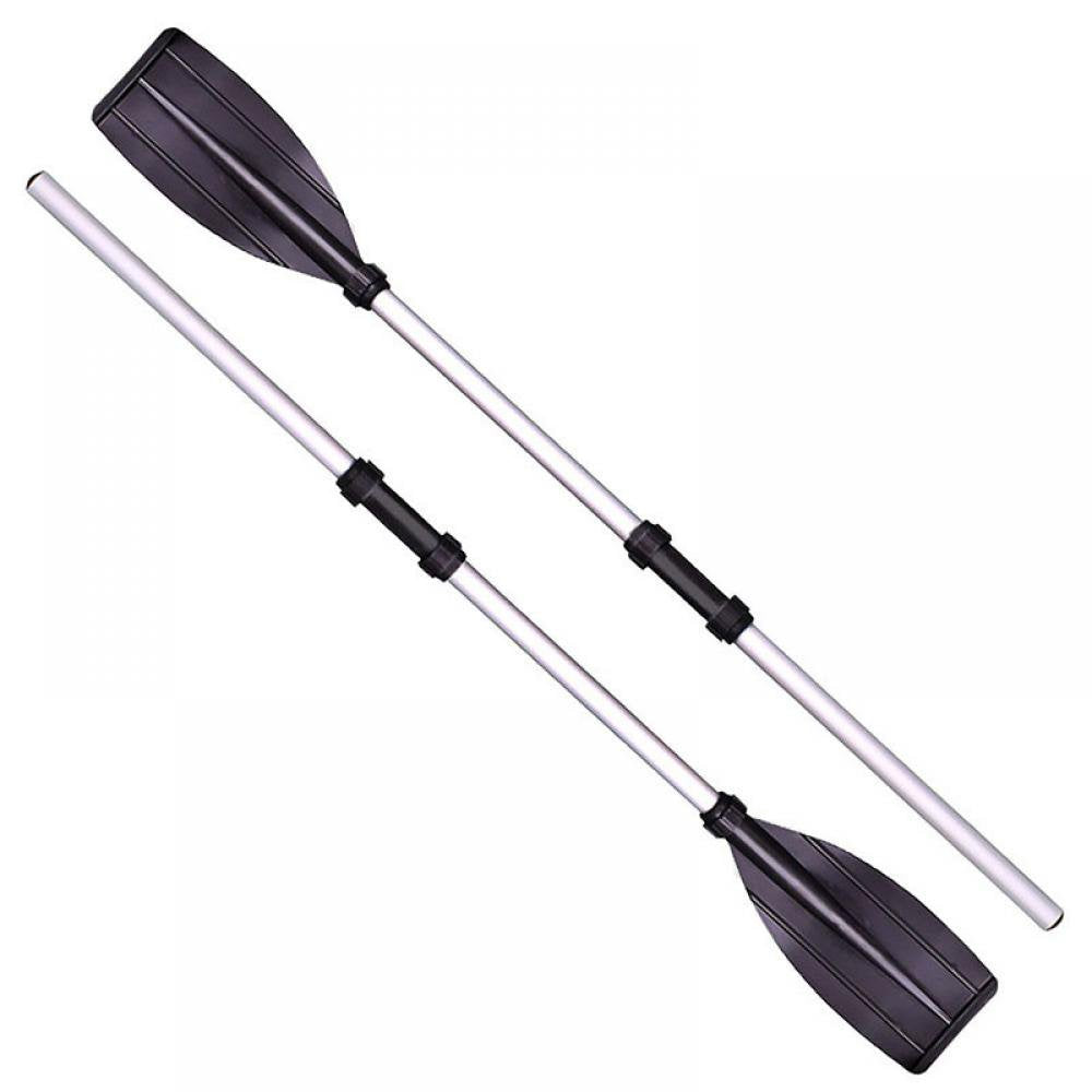 1 Pair Aluminum Alloy Detachable Afloat Oars,Kayak Paddles,Boat Oars for Inflatable Boats,50In Combo Dual Purpose for Rowing Boats Raft Canoeing Boating Accessories