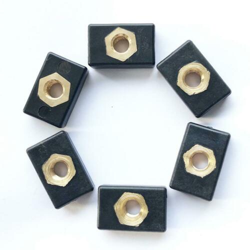 Accessory Rail Track Slider Mounts 6pcs