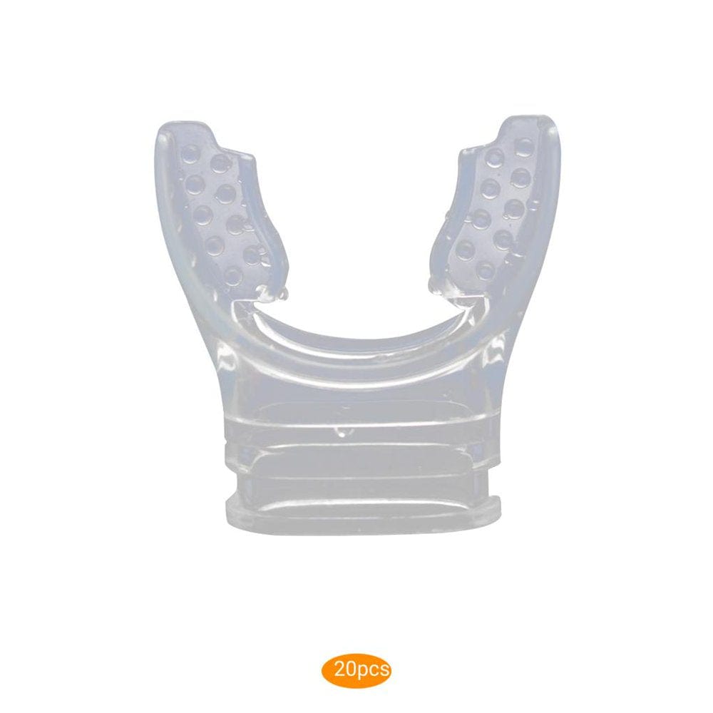 1Pcs Silicone Tube Snorkel Mouthpiece Clear Underwater Snorkel Swimming Diving Mouthpiece Accessories Regulator Tube