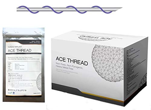 ACE PDO thread lift KOREA face/whole body - Mono Screw Type (40pcs) - 12 sizes (30G25)