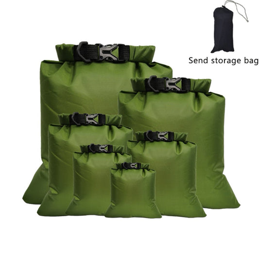Waterproof Dry Bag Pack Sack Swimming Rafting Kayaking River Trekking Floating Sailing Canoing Boating Water Resistance Green