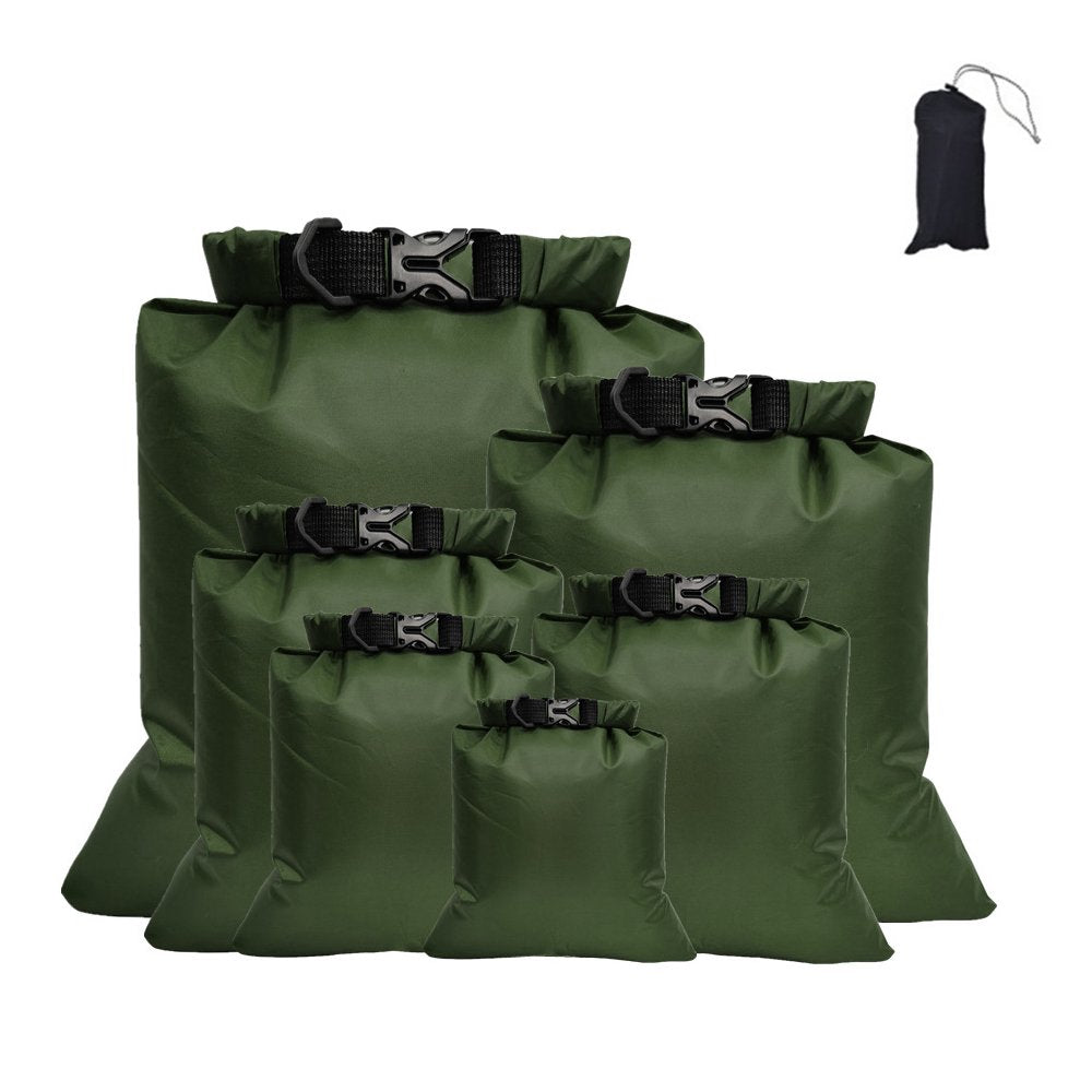 Waterproof Dry Sacks Kayak Hiking Bag Storage Pouch Outdoor Rafting Floating Boating Camping Backpack
