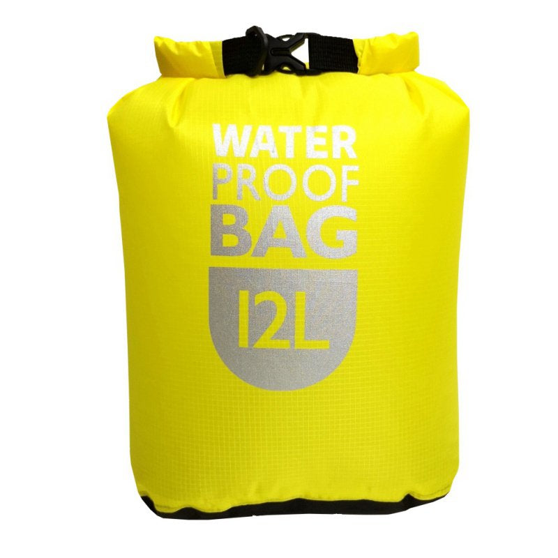 Waterproof Dry Bag Floating Roll Top Sack for Canoe Kayak Boating Camping Swimming Hiking Rafting Swimming Dry Organizer Beach Fishing Storage Bag Dry Bag Backpack, Green,12L