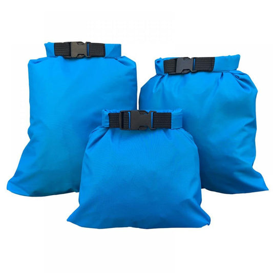3 Pack Waterproof Dry Sacks, Lightweight Outdoor Swimming Kayaking Drifting Ultimate Dry Bags for Rafting Boating Camping