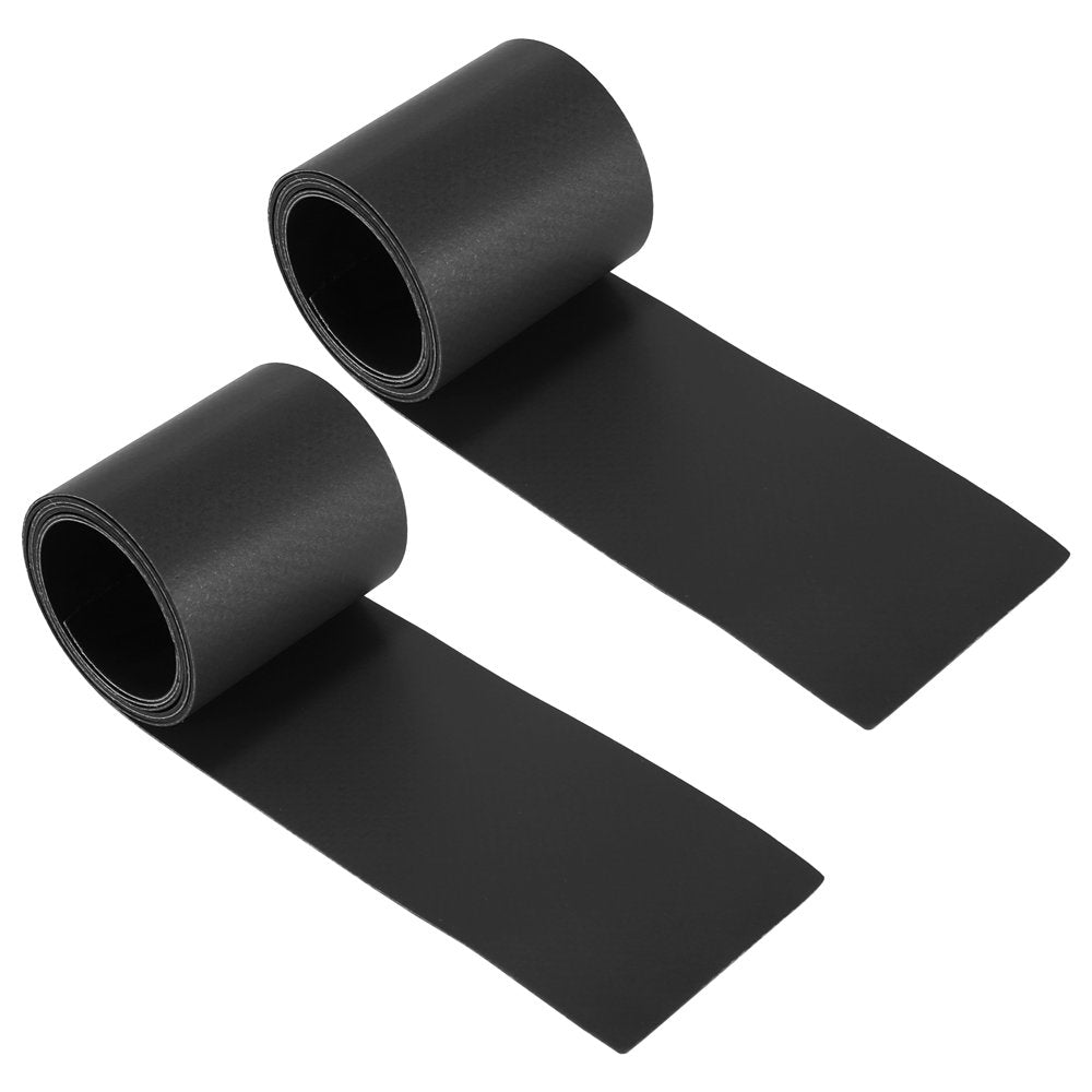 2Pcs 5X100Cm Black Kayak Repair Patches PVC Inflatable Repair Rafts Boat Repair Patches for Canoe Inflatable Boats