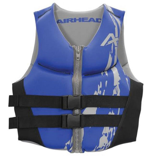 Airhead 10076-07-B-BL Swoosh NeoLite Kwik-Dry Adult Life Vest, Blue - Extra Small