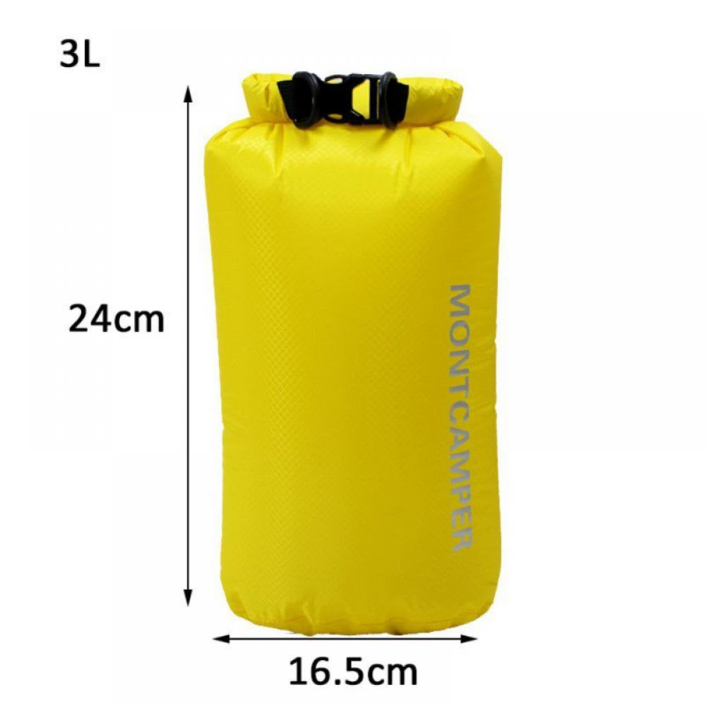 3-35L Waterproof Floating Dry Bag for Kayaking, Rafting, Boating, Swimming, Camping, Hiking, Beach, Fishing