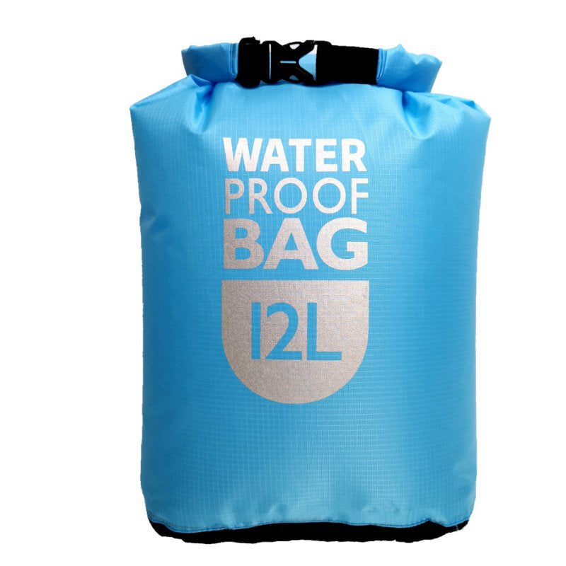 Waterproof Dry Bag Floating Roll Top Sack for Canoe Kayak Boating Camping Swimming Hiking Rafting Swimming Dry Organizer Beach Fishing Storage Bag Dry Bag Backpack, Green,12L