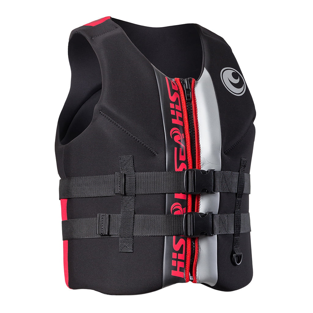 Yohome Life Jacket Swimming Vest Neoprene Fishing Surfing Profession Floating Cloth Fit