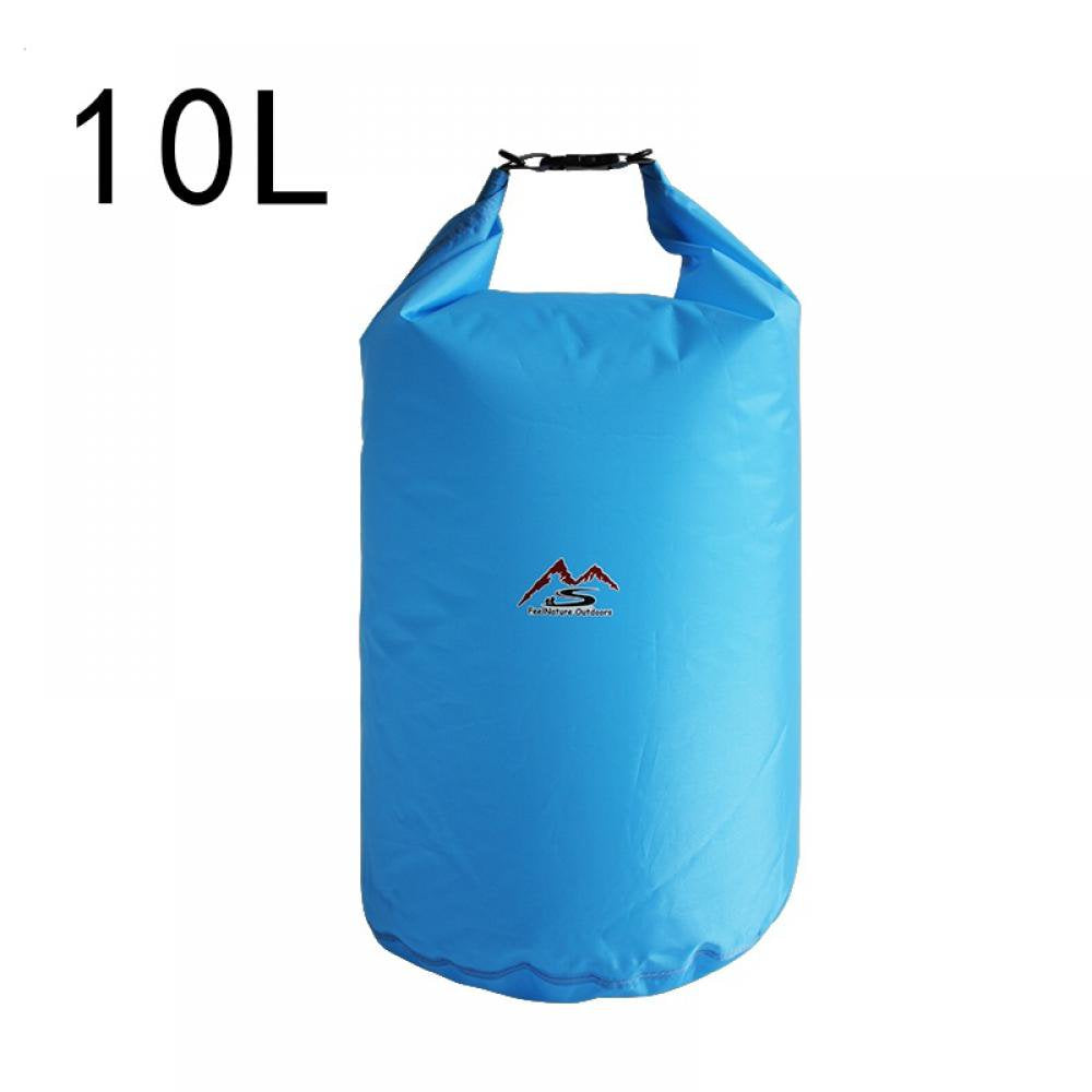 5L/10L/20L/40L/70L Waterproof Lightweight Drifting Storage Dry Bag for Boating, Sailing, Kayaking, Rafting, Fishing, Camping, Blue 10L