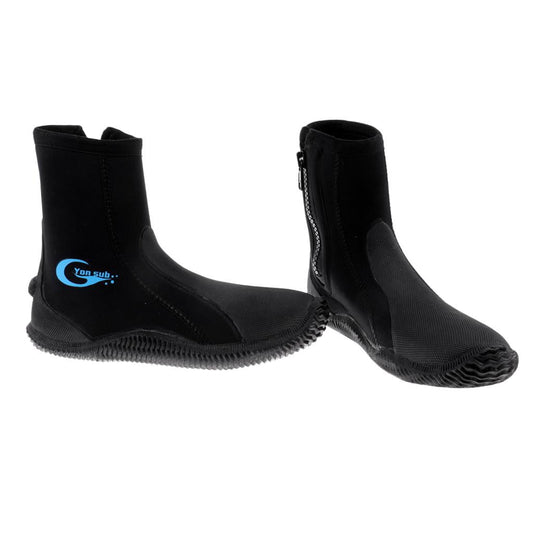 5mm Neoprene Water Sport Boots for Snorkeling, Scuba Diving, Canyoning, Rafting, US