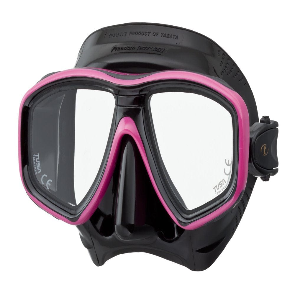 TUSA M-212 Freedom Ceos Scuba Diving Mask, Translucent (Flash Yellow, Standard)